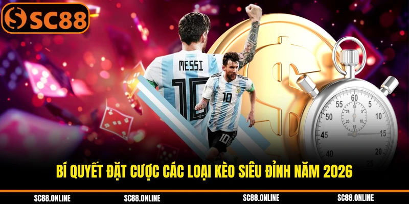 Bí quyết đặt cược các loại kèo siêu đỉnh năm 2026